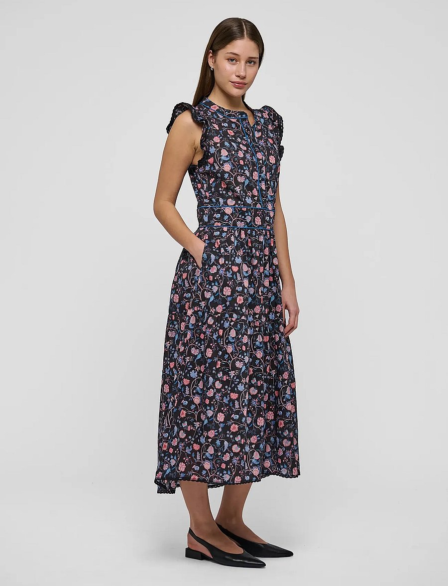 Dea Kudibal - BRIGITTASDEA NS - sommerkleider - chintz black - 3
