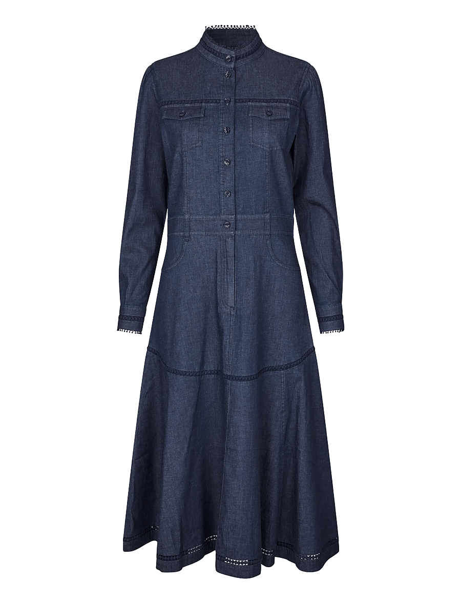 Dea Kudibal - AUGUSTADEA - jeanskleider - chambray blue - 1