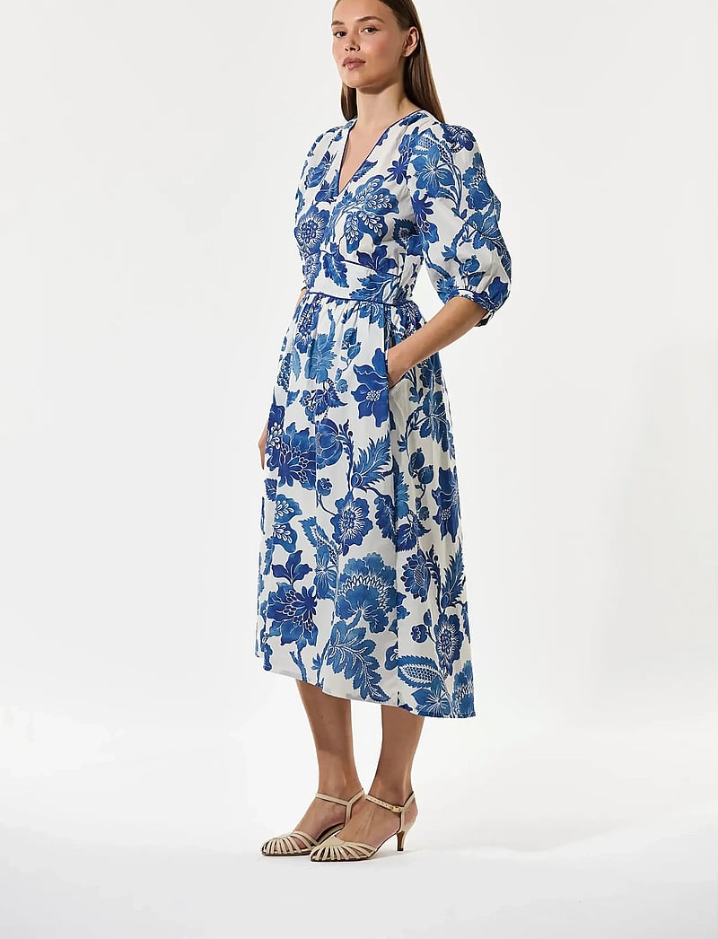 Dea Kudibal - ROSALINADEA NS - midi dresses - bloom midnight - 0