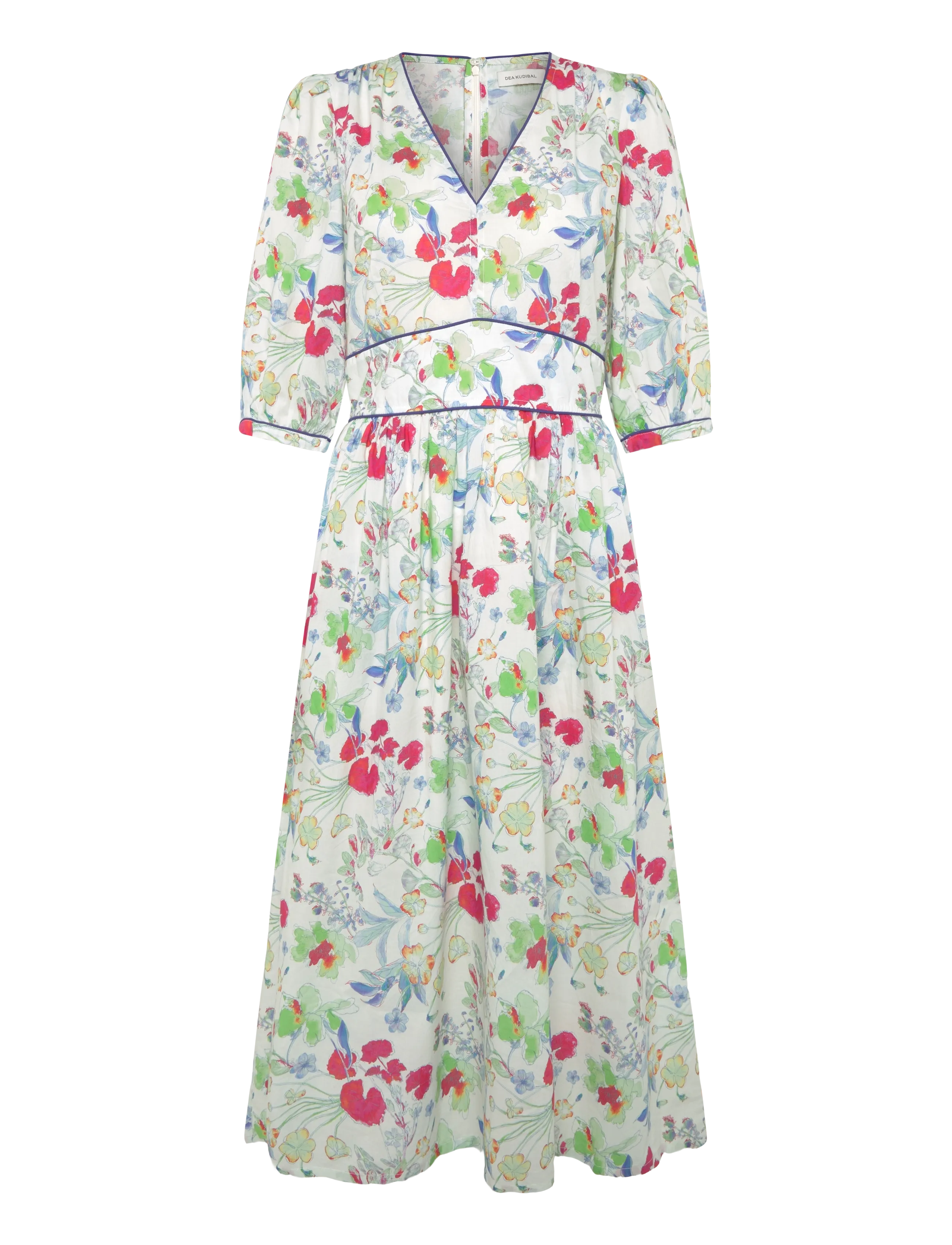 Dea Kudibal ROSALINADEA NS - Midikleidid - FLEURETTE LECHE / multi