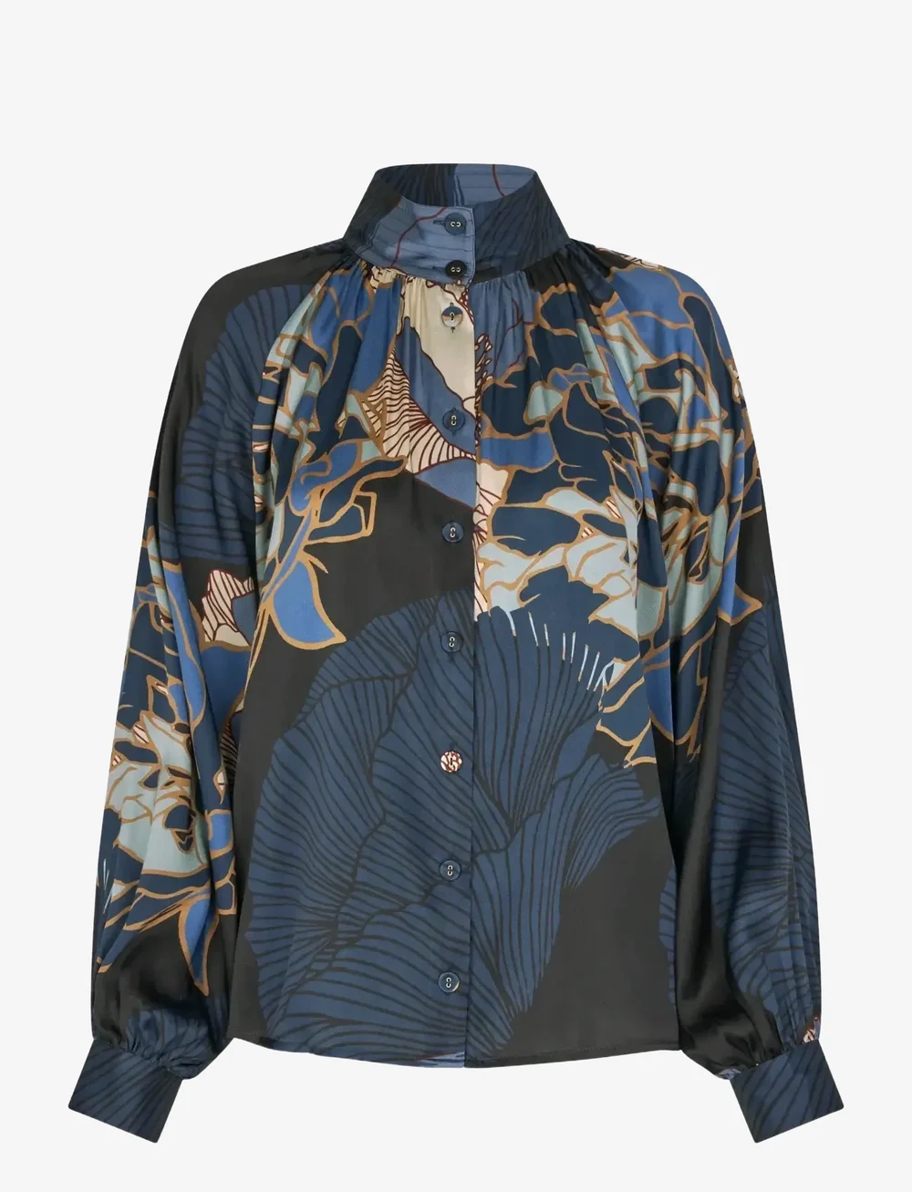 Dea Kudibal - NITADEA - långärmade blusar - alepidia blue - 1