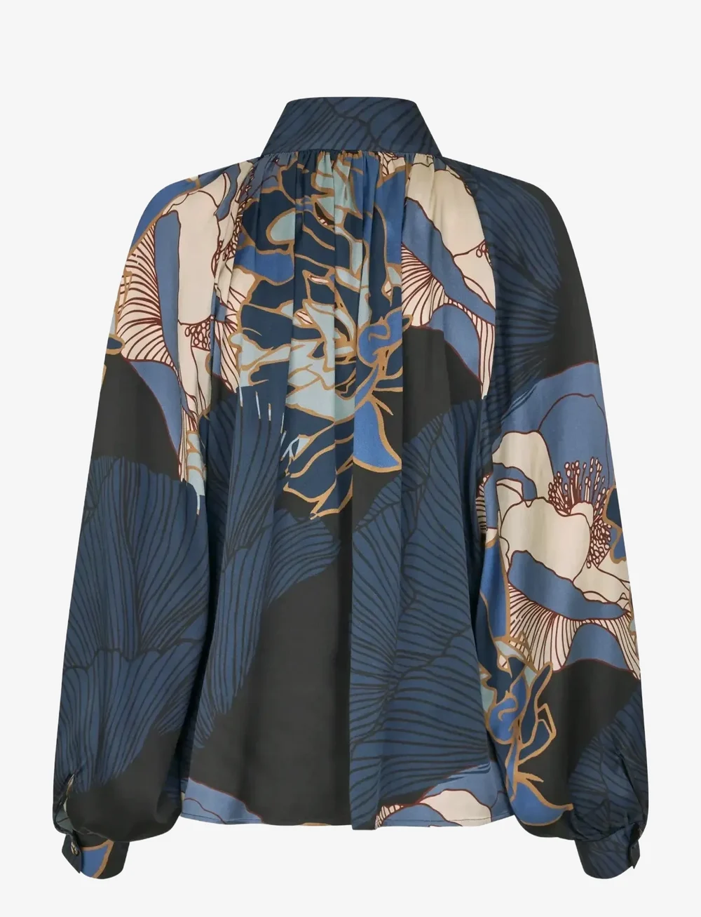 Dea Kudibal - NITADEA - långärmade blusar - alepidia blue - 2