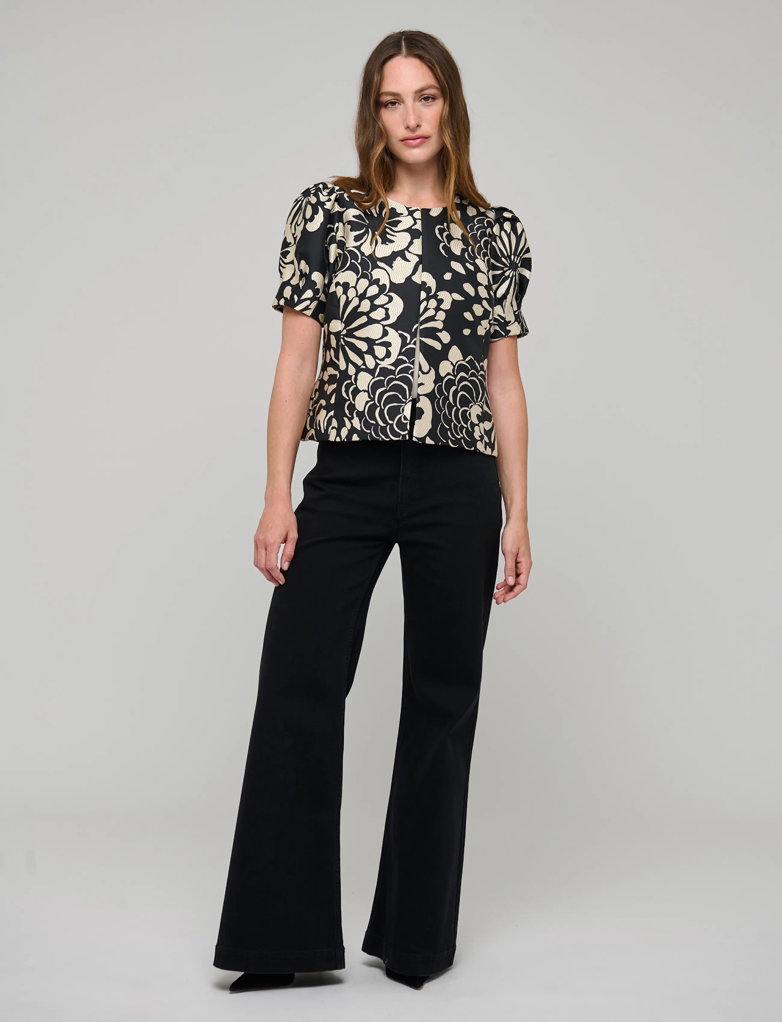 Dea Kudibal OLETTADEA - Blusar - FLORANA / black