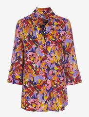 Dea Kudibal - KAMI EV - long-sleeved blouses - flora magenta - 0