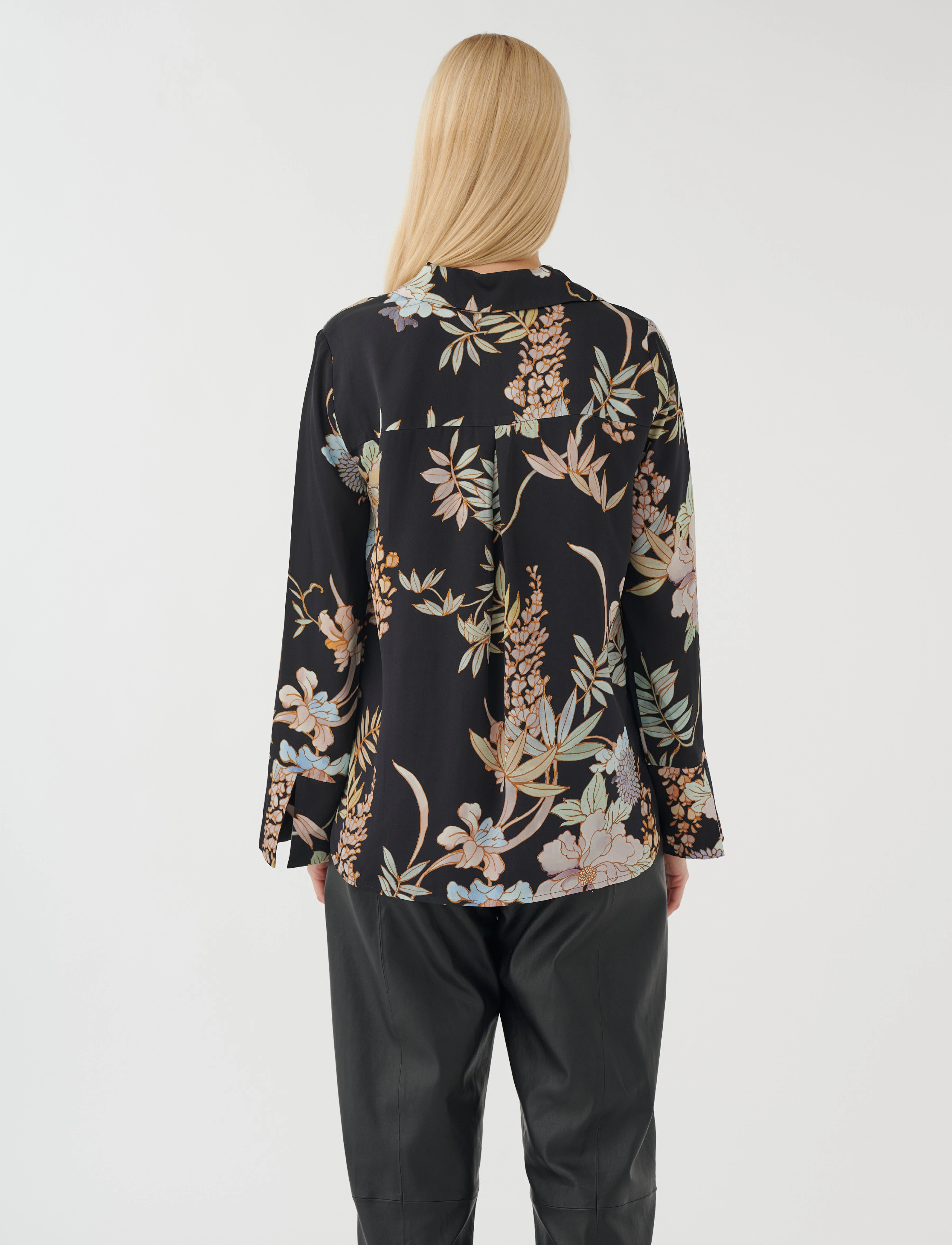 Dea Kudibal - JANETDEA - long-sleeved blouses - mimosa black - 3