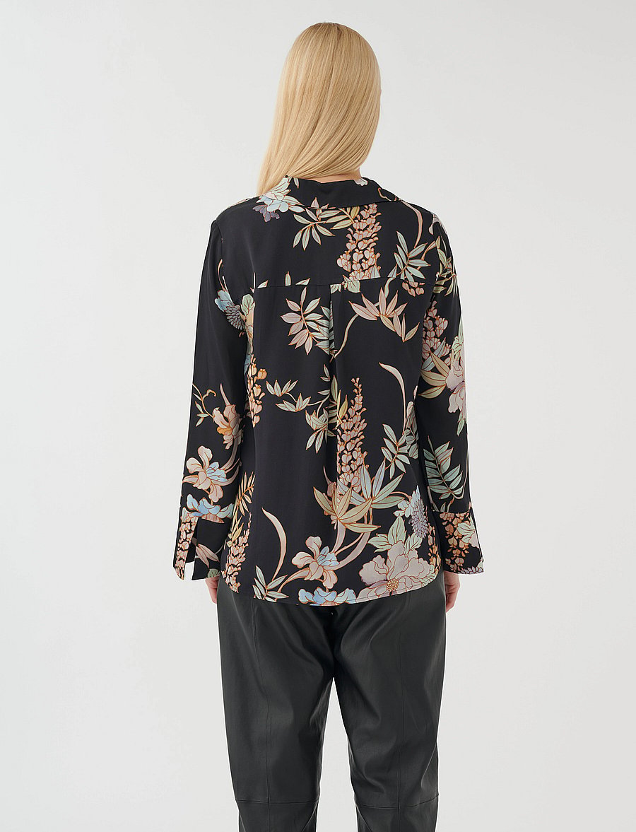 Dea Kudibal - JanetDEA - langärmelige blusen - mimosa black - 3