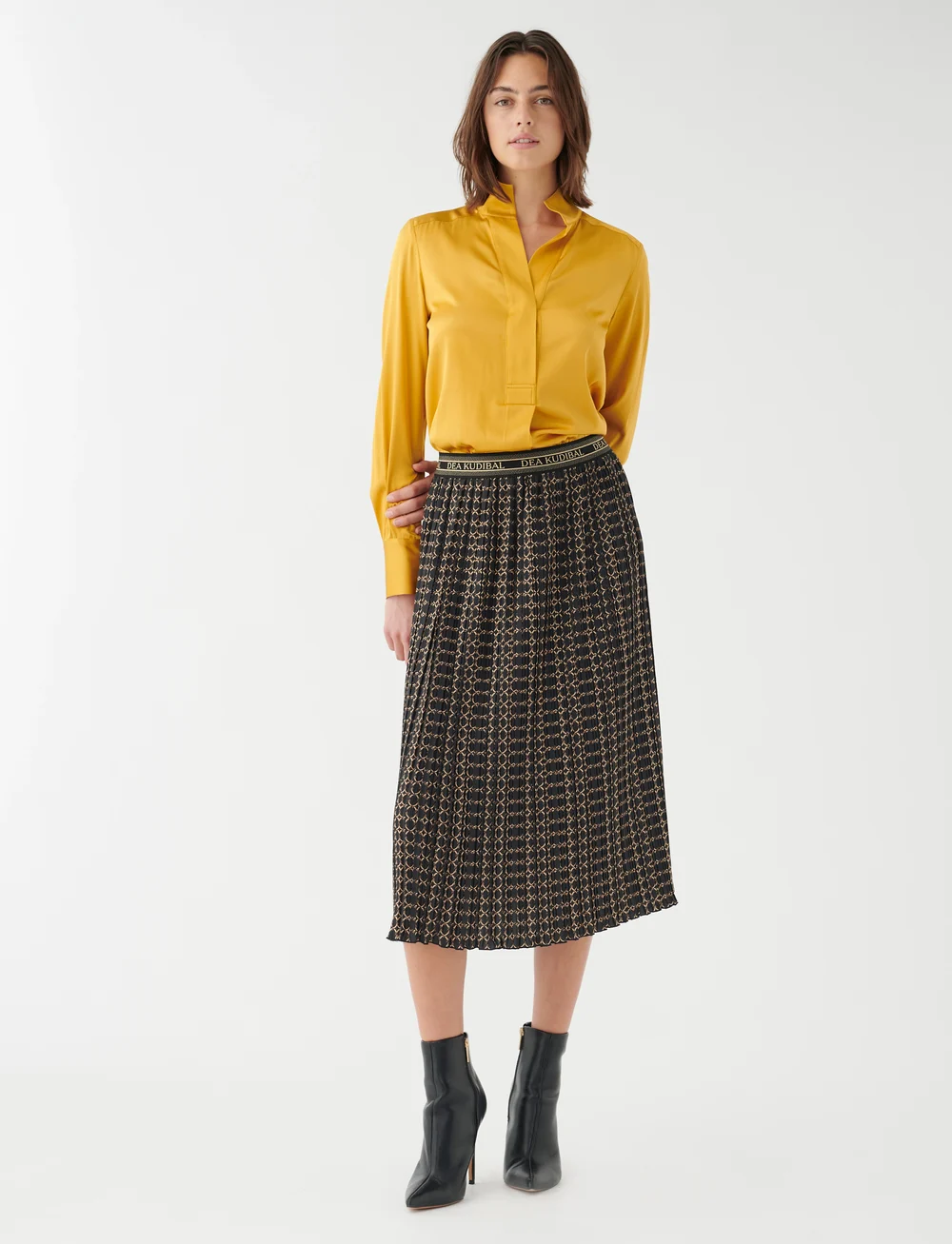 Dea Kudibal - YOLLANDADEA - midi skirts - bees - 0