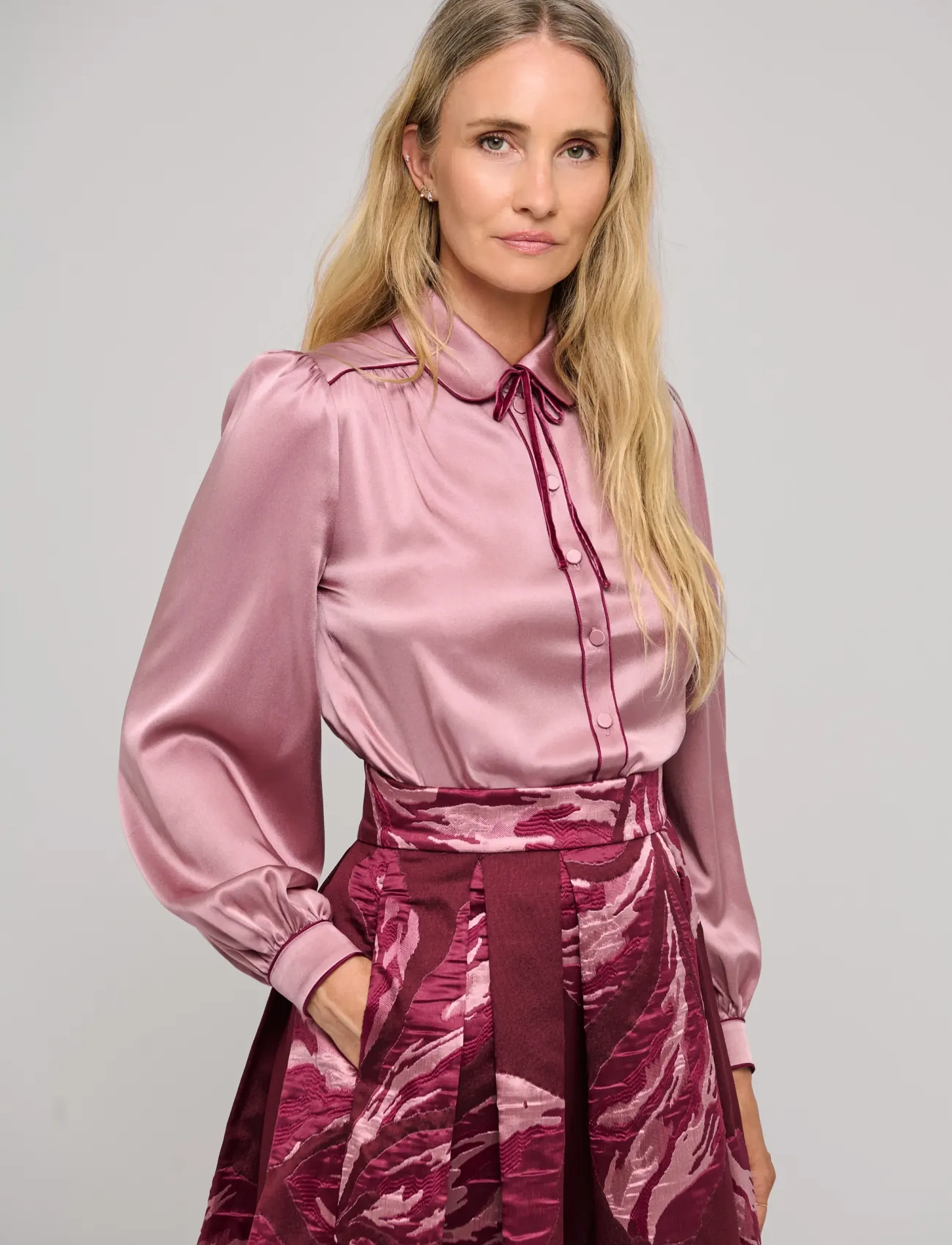 Dea Kudibal MARGITDEA - Langærmede bluser - ROSEDUST / pink/rose