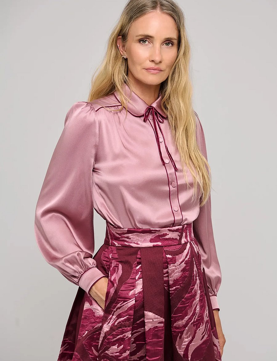 Dea Kudibal - MARGITDEA - langærmede bluser - rosedust - 0
