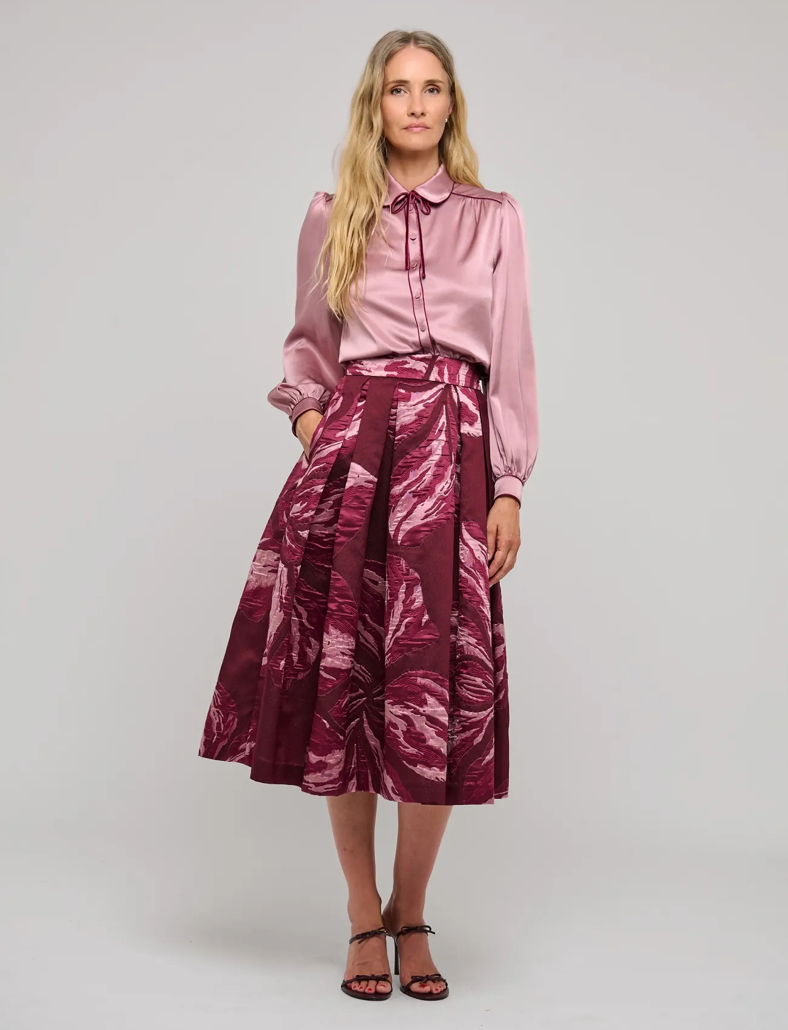 Dea Kudibal - MARGITDEA - langærmede bluser - rosedust - 3
