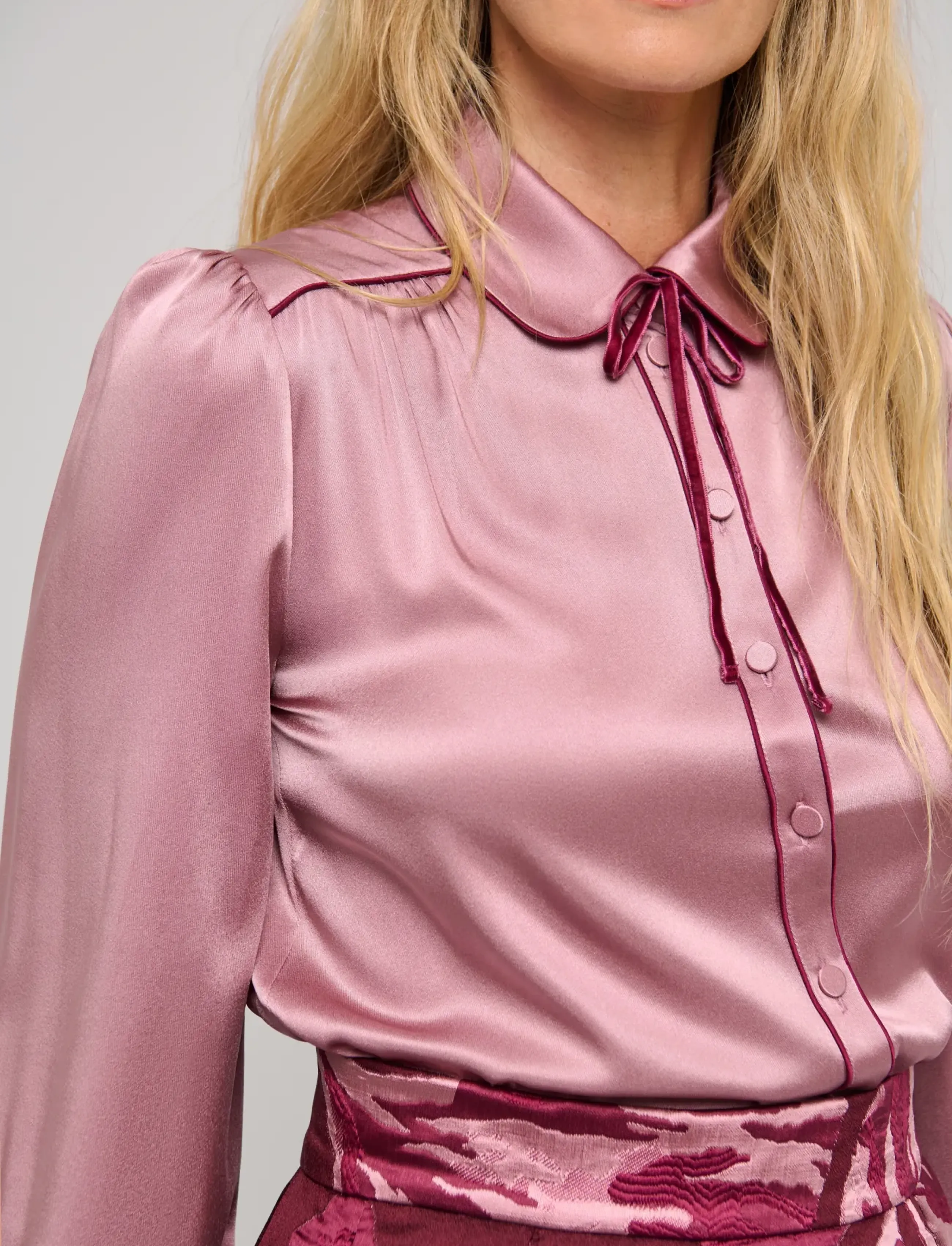 Dea Kudibal - MARGITDEA - langærmede bluser - rosedust - 5