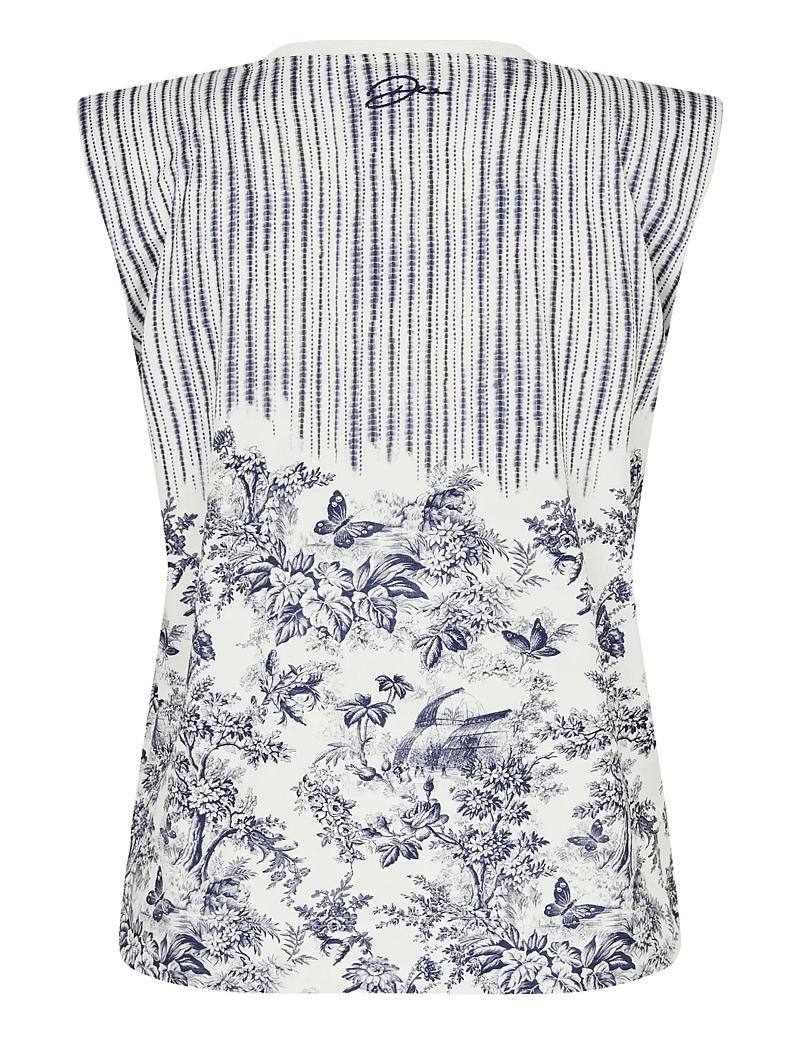 Dea Kudibal - CAROLINEDEA - Ärmellose tops - kew gardens ink - 2