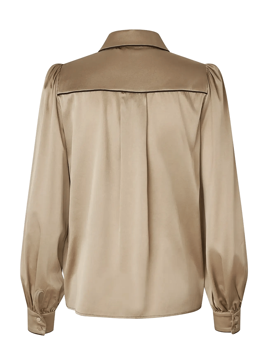 Dea Kudibal - UMASDEA - langærmede bluser - camel - 2