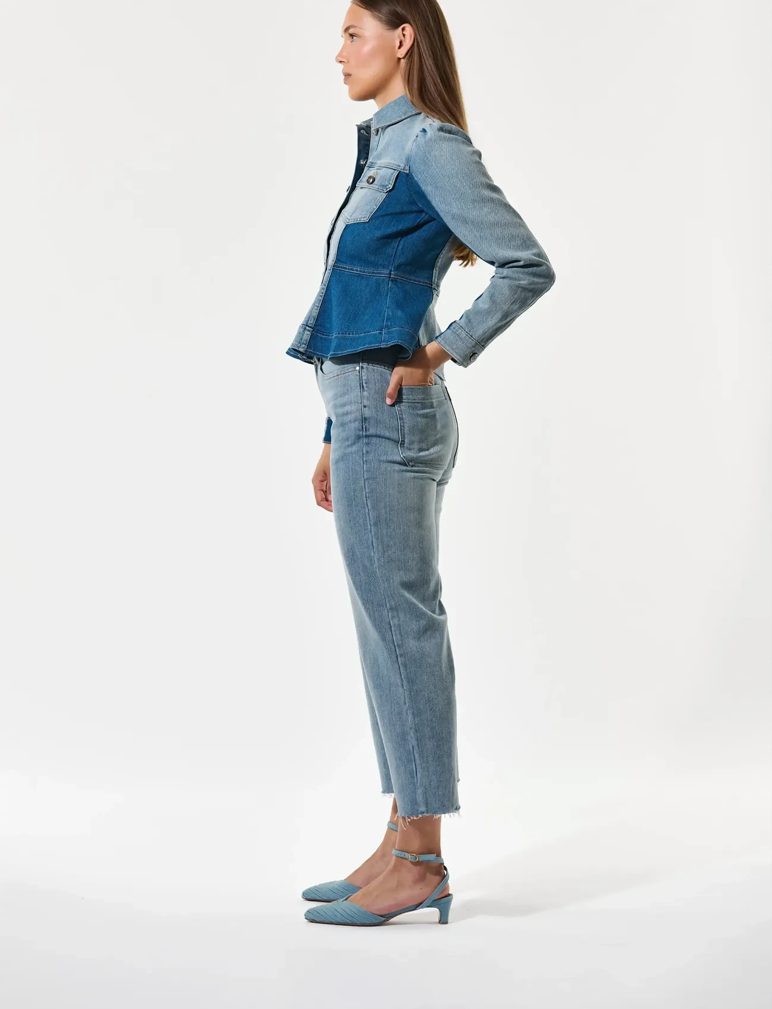 Dea Kudibal Blancasdea, S, Blue, Jakker > Denim, Dame