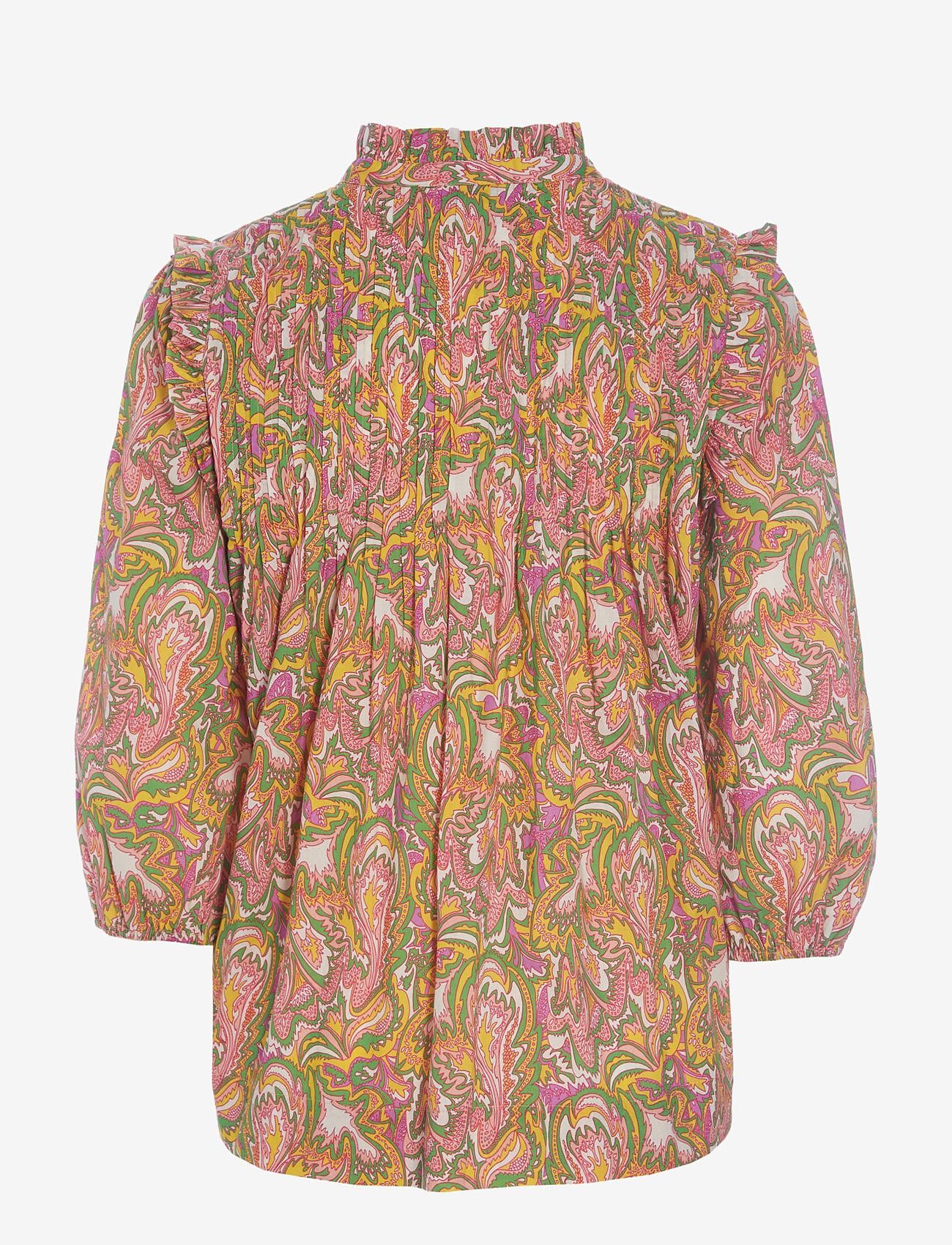 Dea Kudibal - LINE NS (CO) - blouses met lange mouwen - petal parakeet - 1