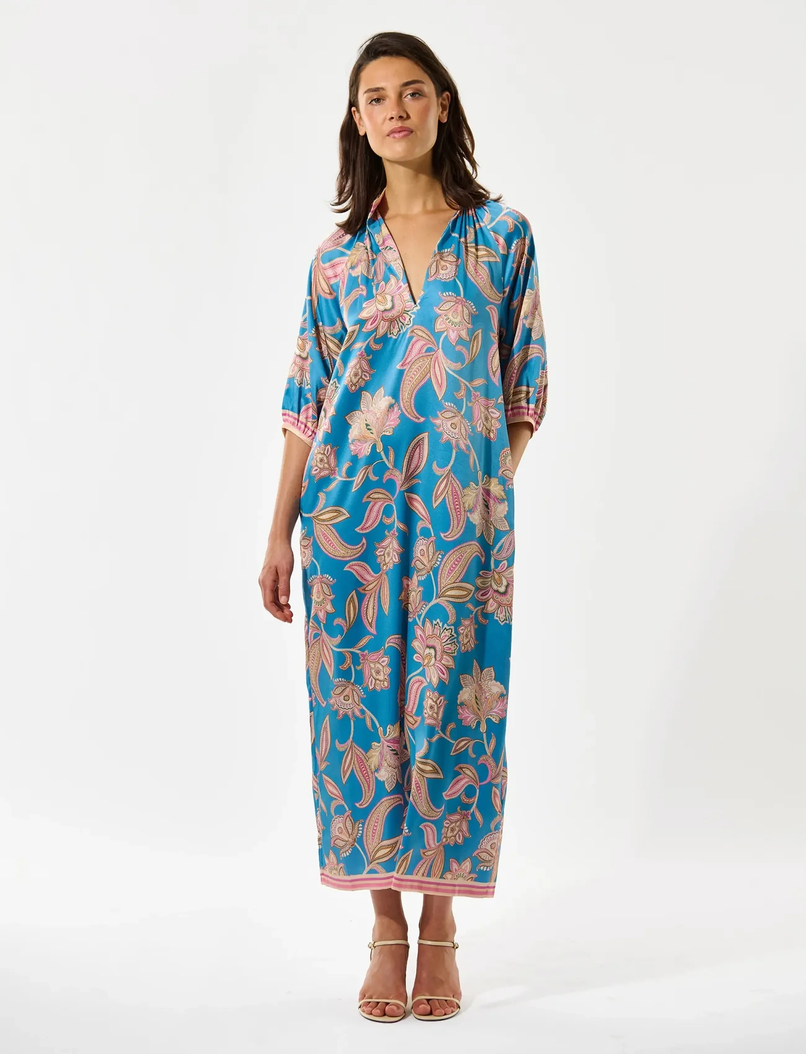 Dea Kudibal SABRINADEA - Tøj - GRAND PAISLEY OCEAN / blue