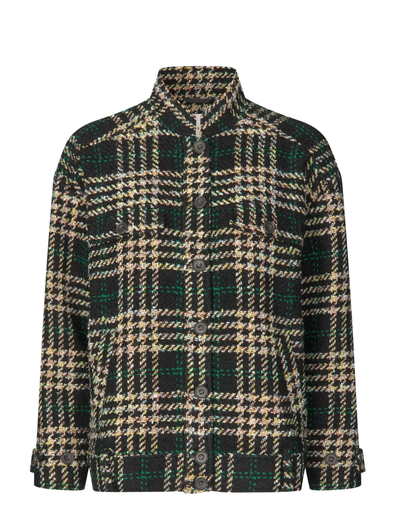 Dea Kudibal - SIFDEA NS - wolljacken - dobby check boucle - 1