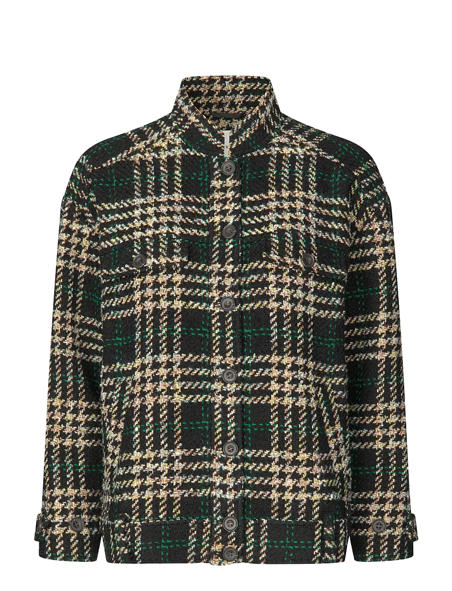 Dea Kudibal - SIFDEA NS - wolljacken - dobby check boucle - 1