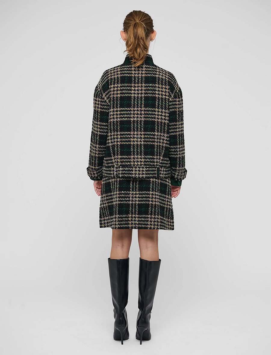 Dea Kudibal - SIFDEA NS - wolljacken - dobby check boucle - 3