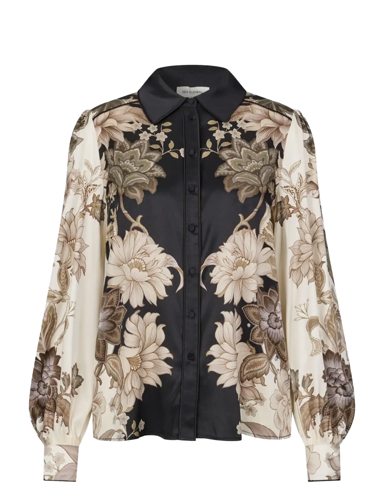 Dea Kudibal - UMASDEA - langærmede bluser - fiorenne mocha - 1