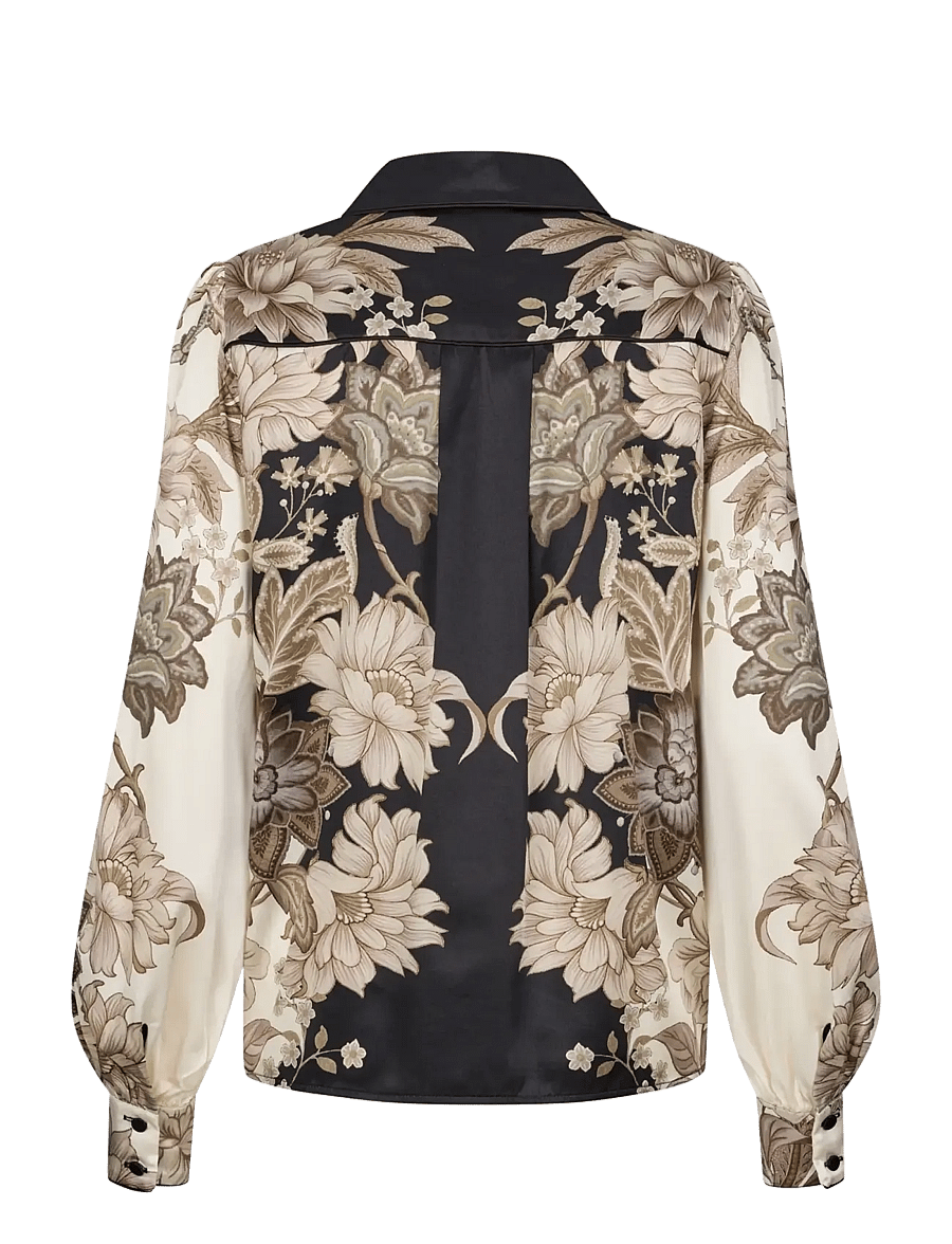 Dea Kudibal - UMASDEA - langærmede bluser - fiorenne mocha - 2