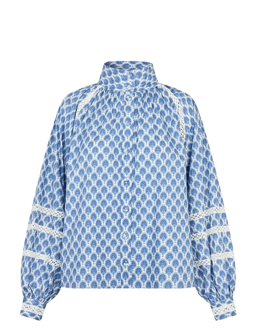 Dea Kudibal - NITADEA NS - langærmede bluser - herberia ocean - 1
