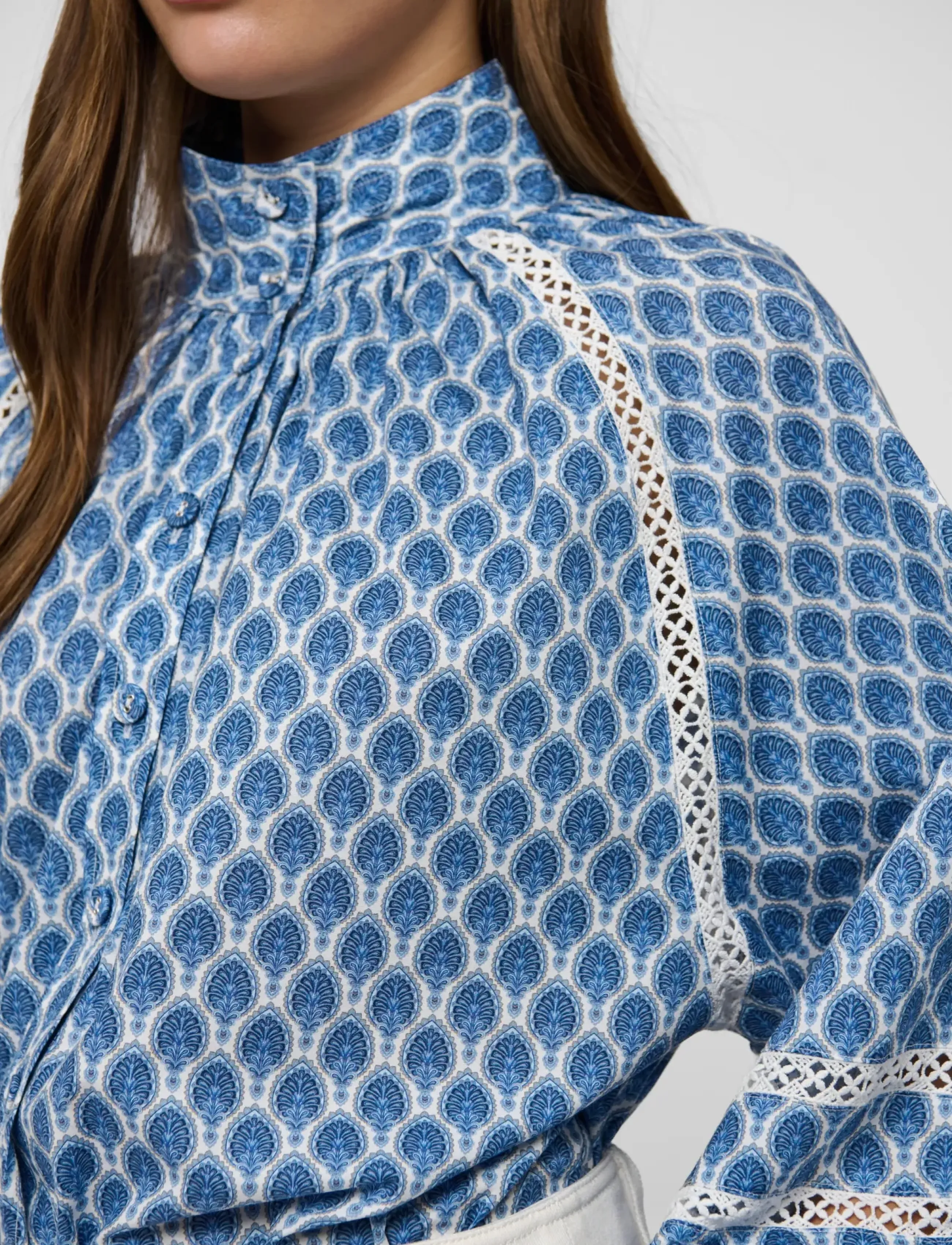 Dea Kudibal - NITADEA NS - long sleeved blouses - herberia ocean - 5