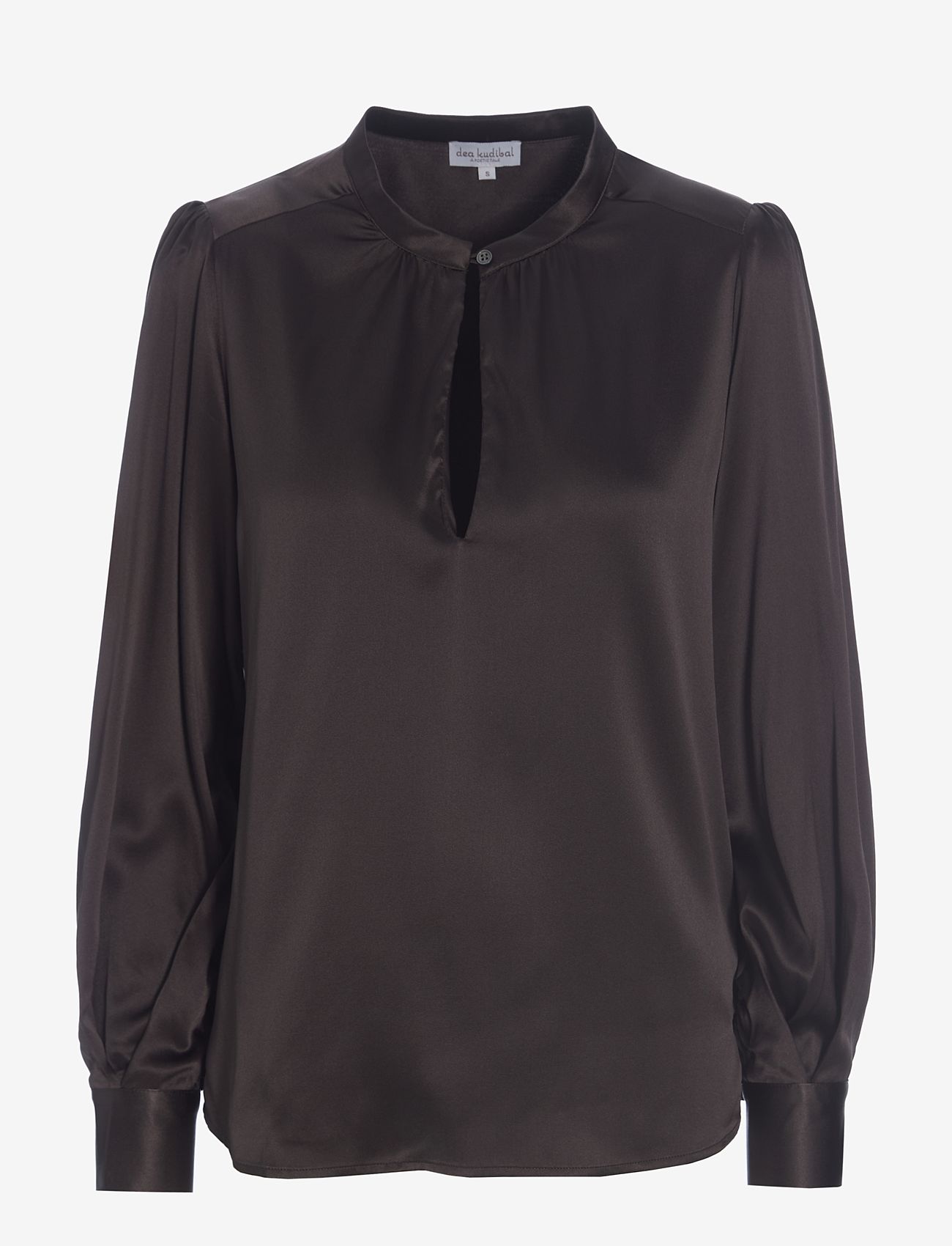 Dea Kudibal - STACY - blouses met lange mouwen - chocolate - 0