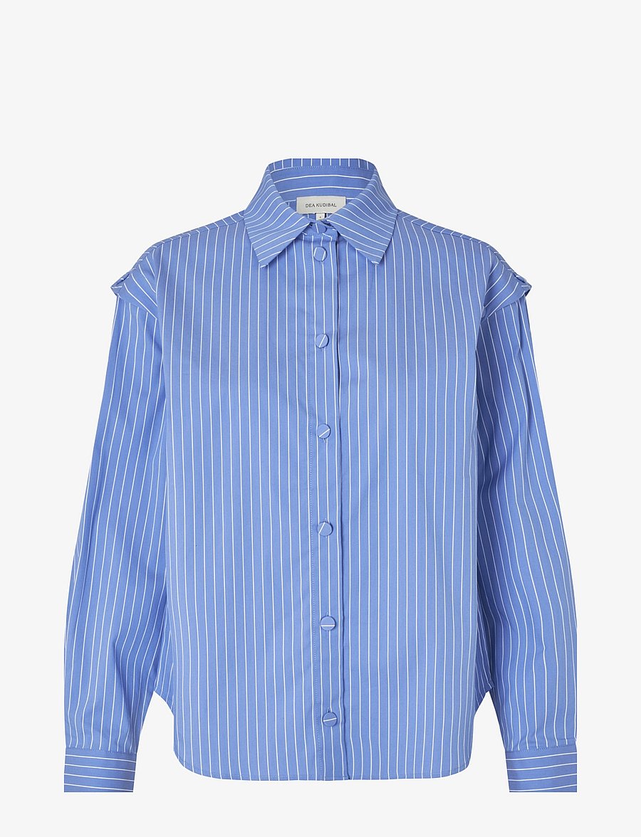 Dea Kudibal - ZANDIEDEA - langärmlige hemden - blue white stripe - 1