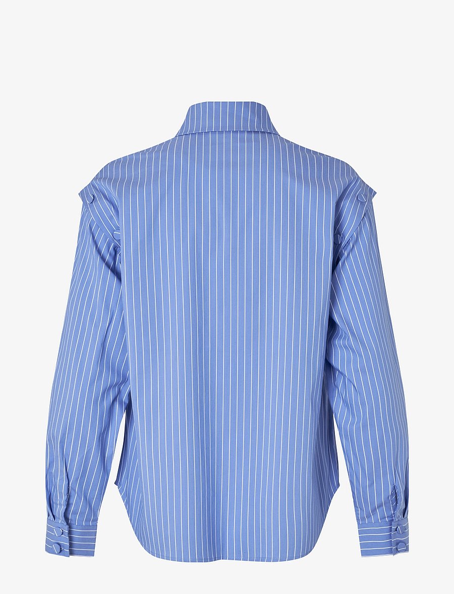 Dea Kudibal - ZANDIEDEA - langärmlige hemden - blue white stripe - 2
