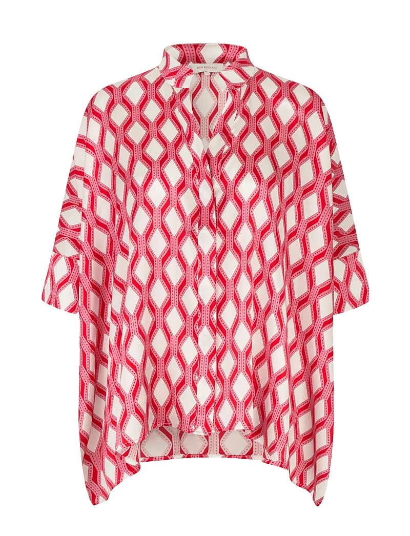 Dea Kudibal - MANDYDEA - lühikeste varrukatega pluusid - brillante pink - 1