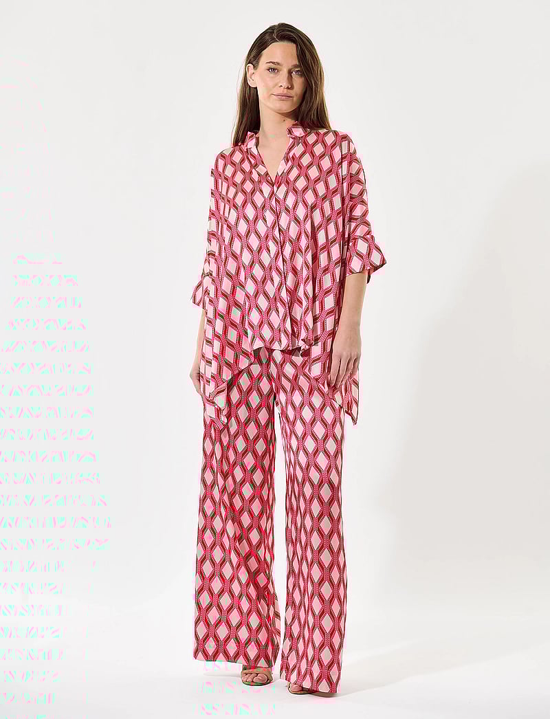 Dea Kudibal - MANDYDEA - lühikeste varrukatega pluusid - brillante pink - 0