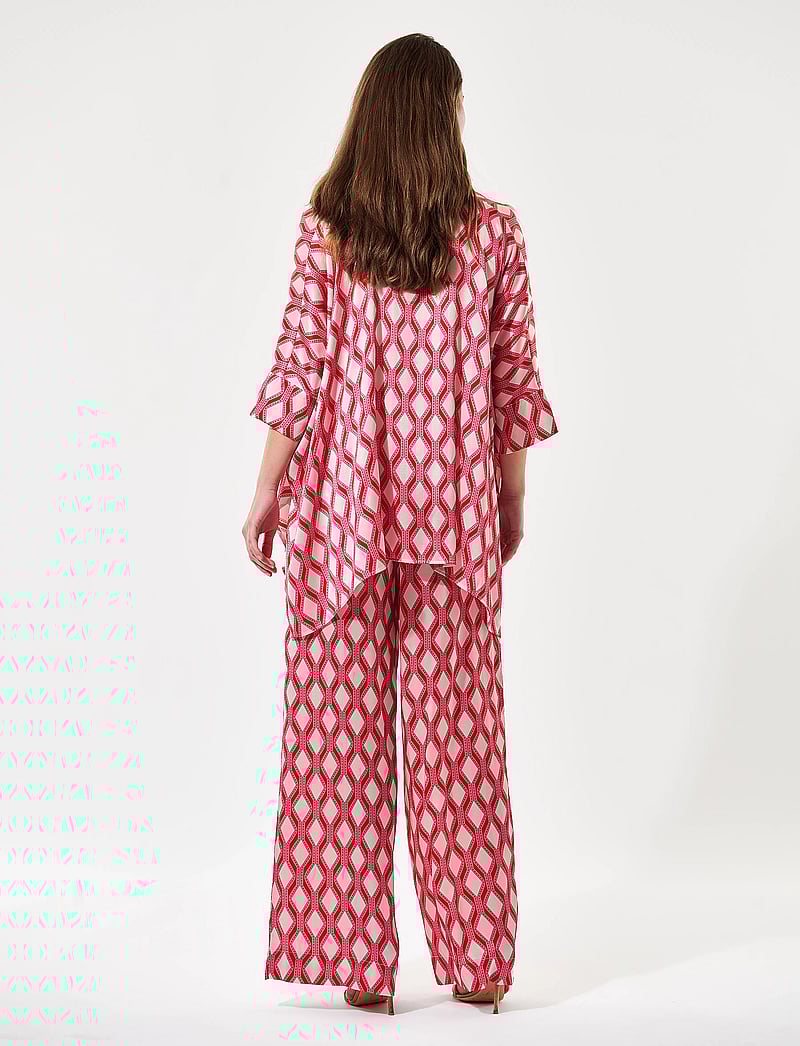 Dea Kudibal - MANDYDEA - lühikeste varrukatega pluusid - brillante pink - 4