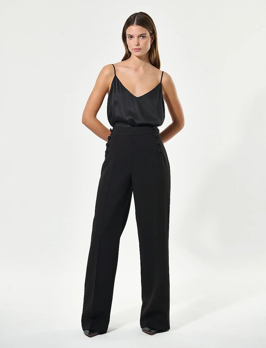 Dea Kudibal - ISOBELDEA - tailored trousers - black - 0