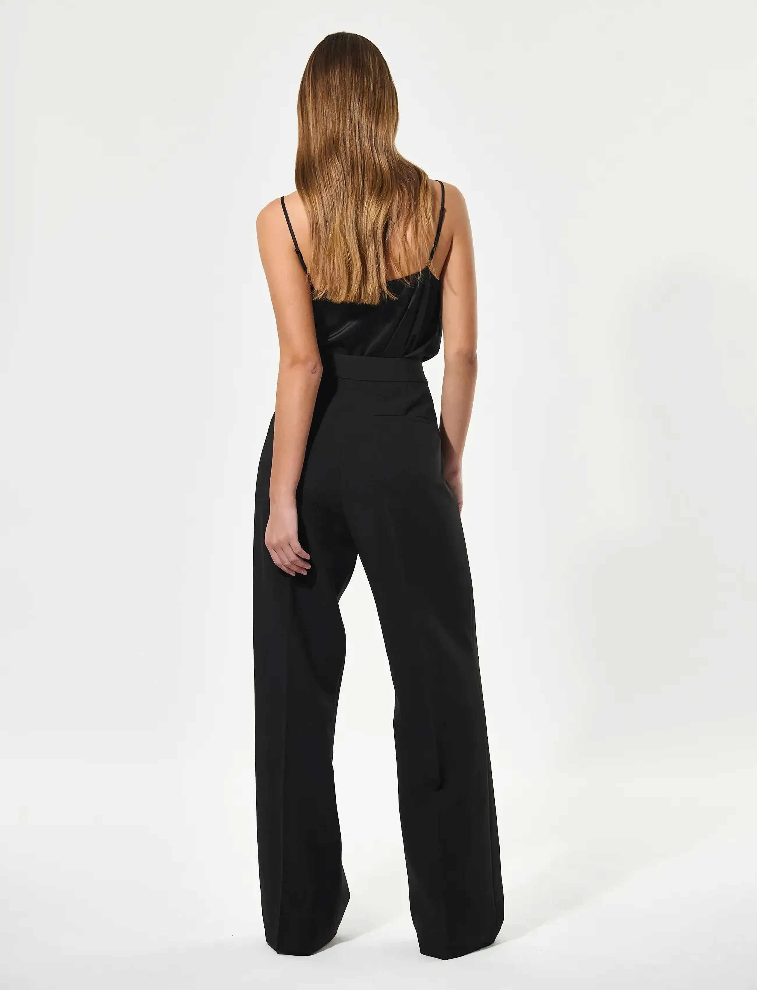 Dea Kudibal - ISOBELDEA - straight leg hosen - black - 4