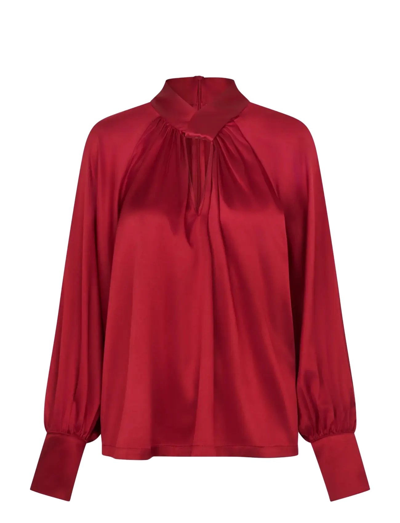 Dea Kudibal - MADELAINEDEA - langærmede bluser - cranberry - 1