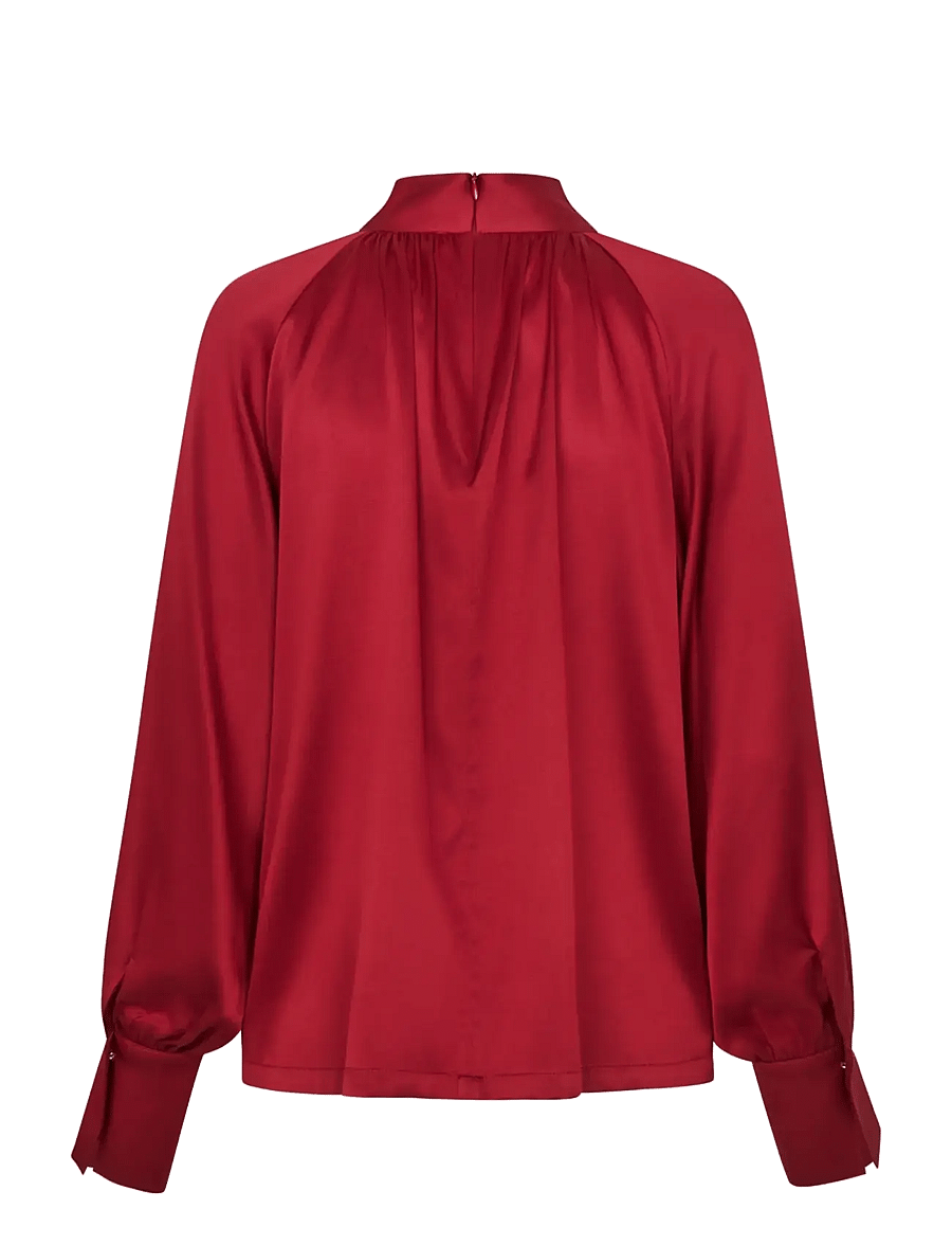 Dea Kudibal - MADELAINEDEA - langærmede bluser - cranberry - 2