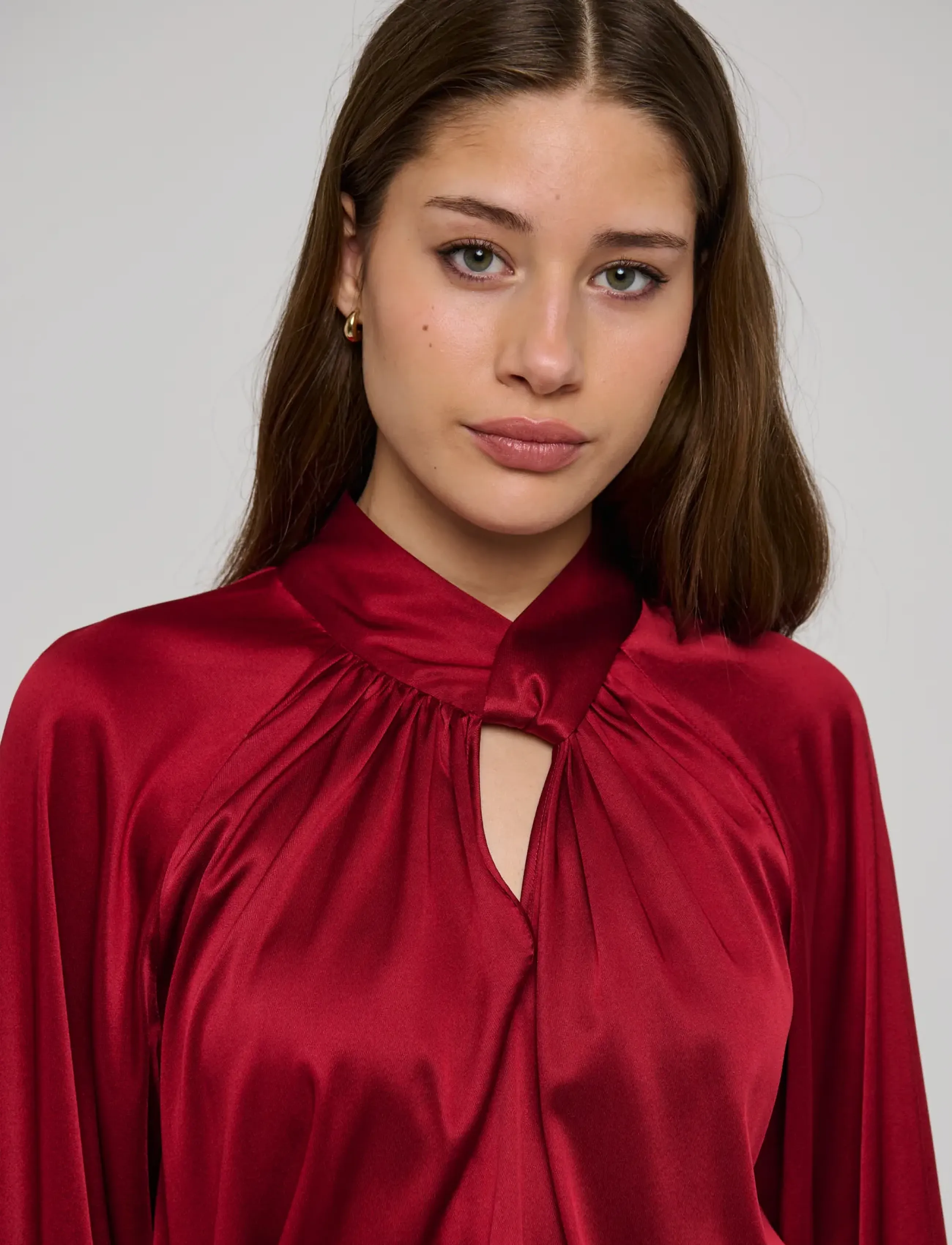 Dea Kudibal MADELAINEDEA - Langærmede bluser - CRANBERRY / burgundy