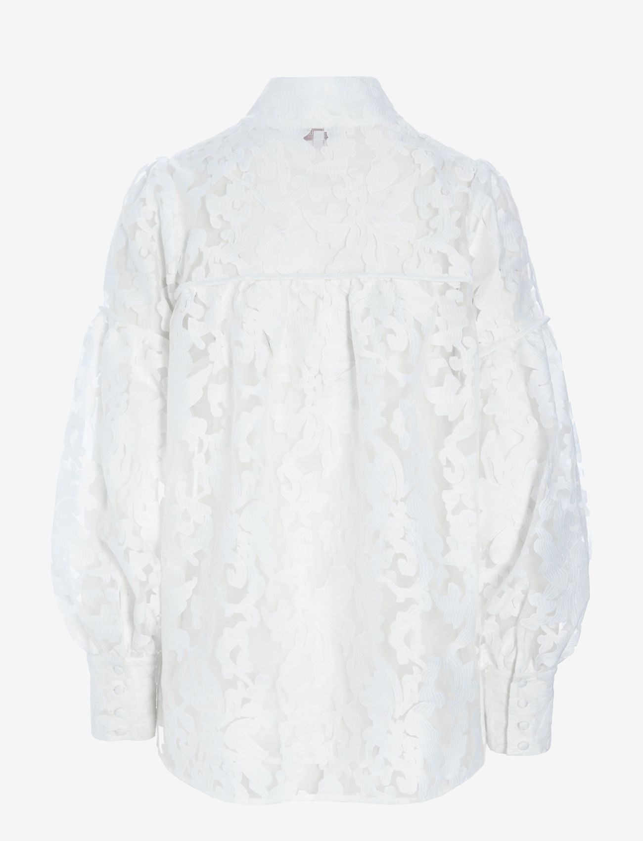 Dea Kudibal - MAXINE NS - blouses met lange mouwen - fleur nat. white - 1