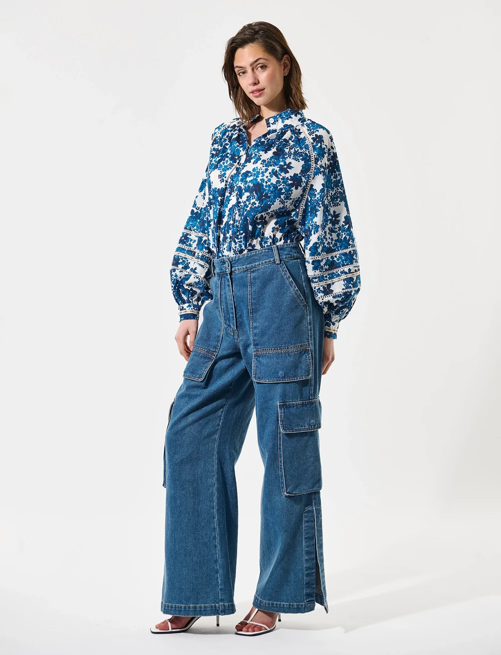 Dea Kudibal - NITADEA NS - long sleeved blouses - floret space - 3