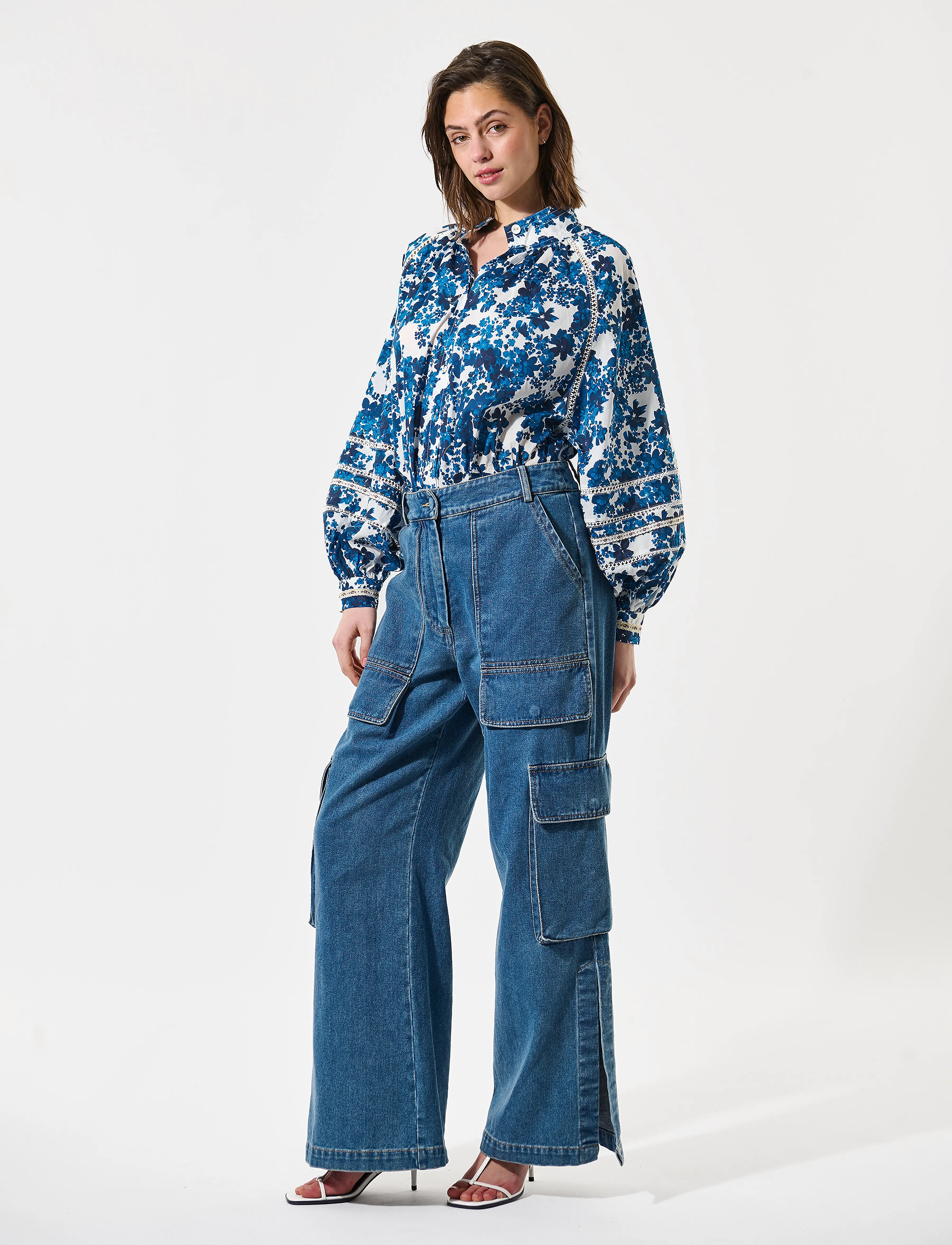 Dea Kudibal - NITADEA NS - långärmade blusar - floret space - 3