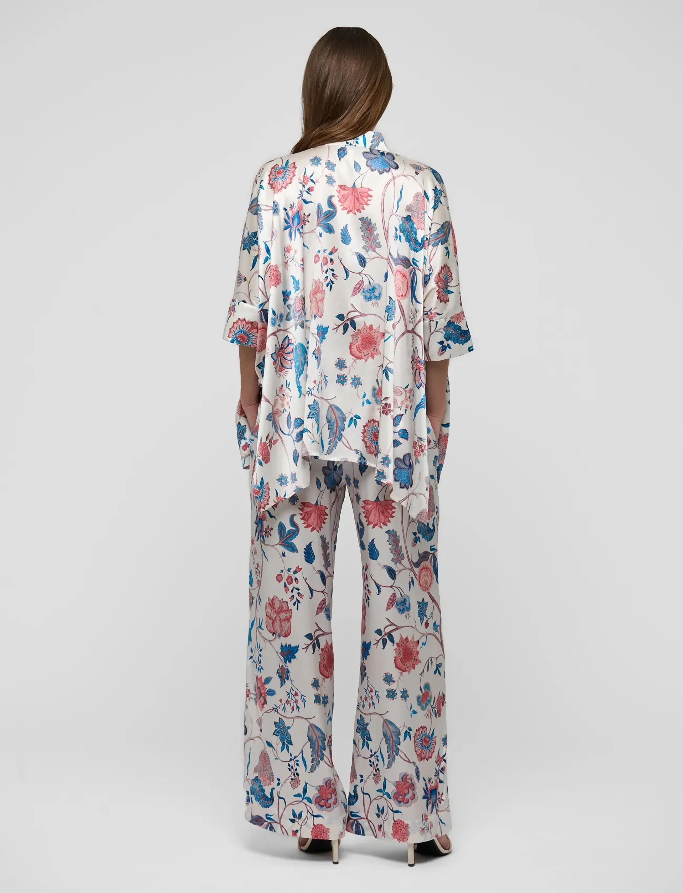 Dea Kudibal - MARGODEA - hosen mit weitem bein - chintz full - 4