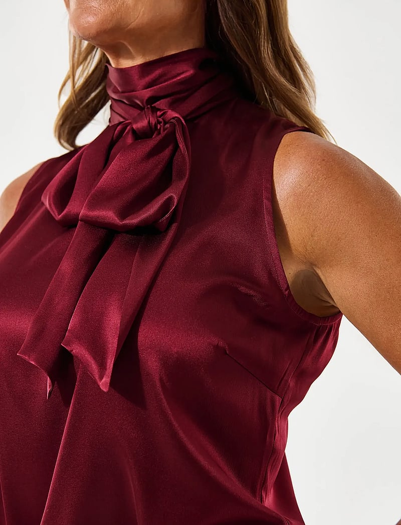 Dea Kudibal - LUCIADEA - varrukateta pluusid - bourgogne - 5