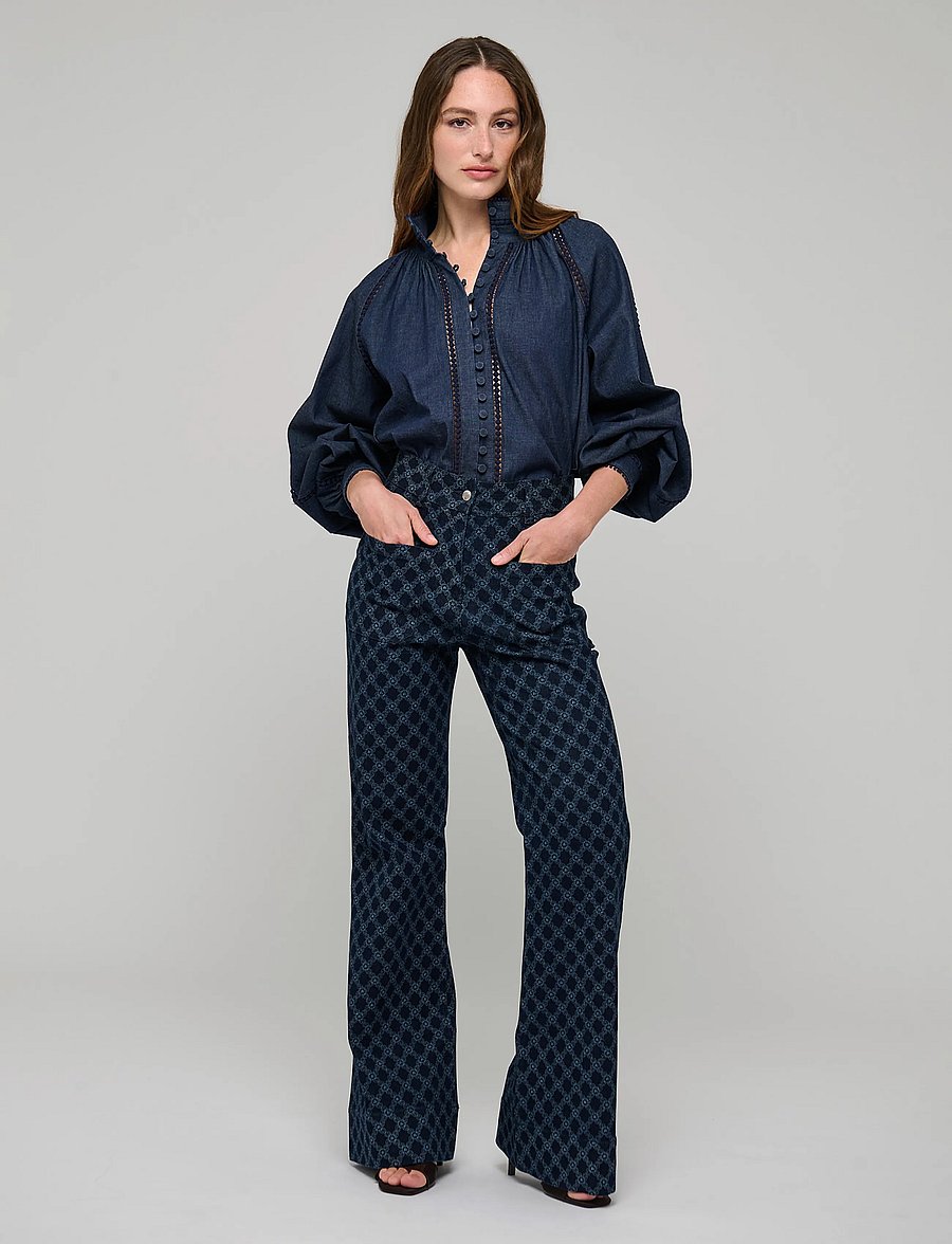 Dea Kudibal - MONIADEA - langärmelige blusen - chambray blue - 0