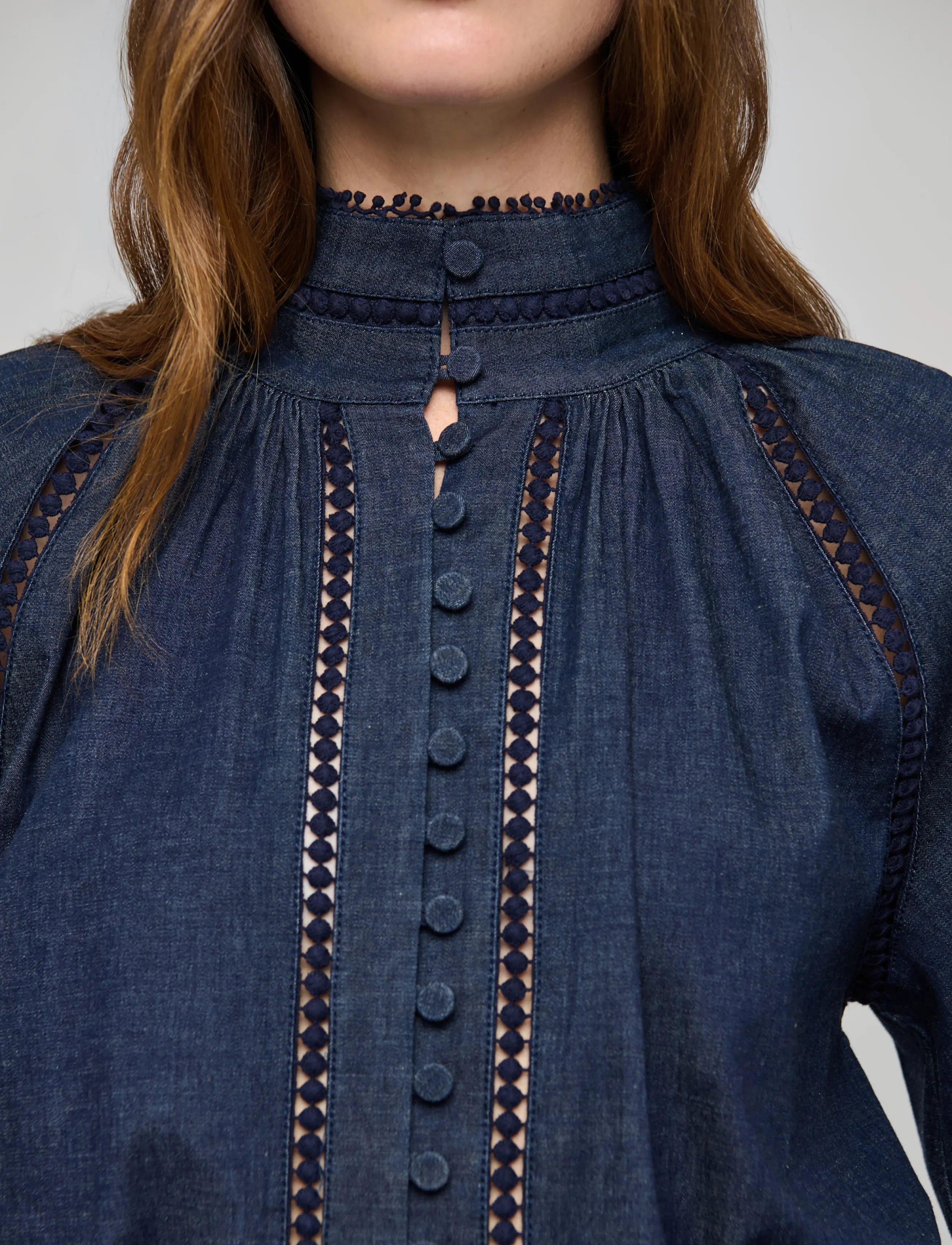 Dea Kudibal - MONIADEA - langärmelige blusen - chambray blue - 5