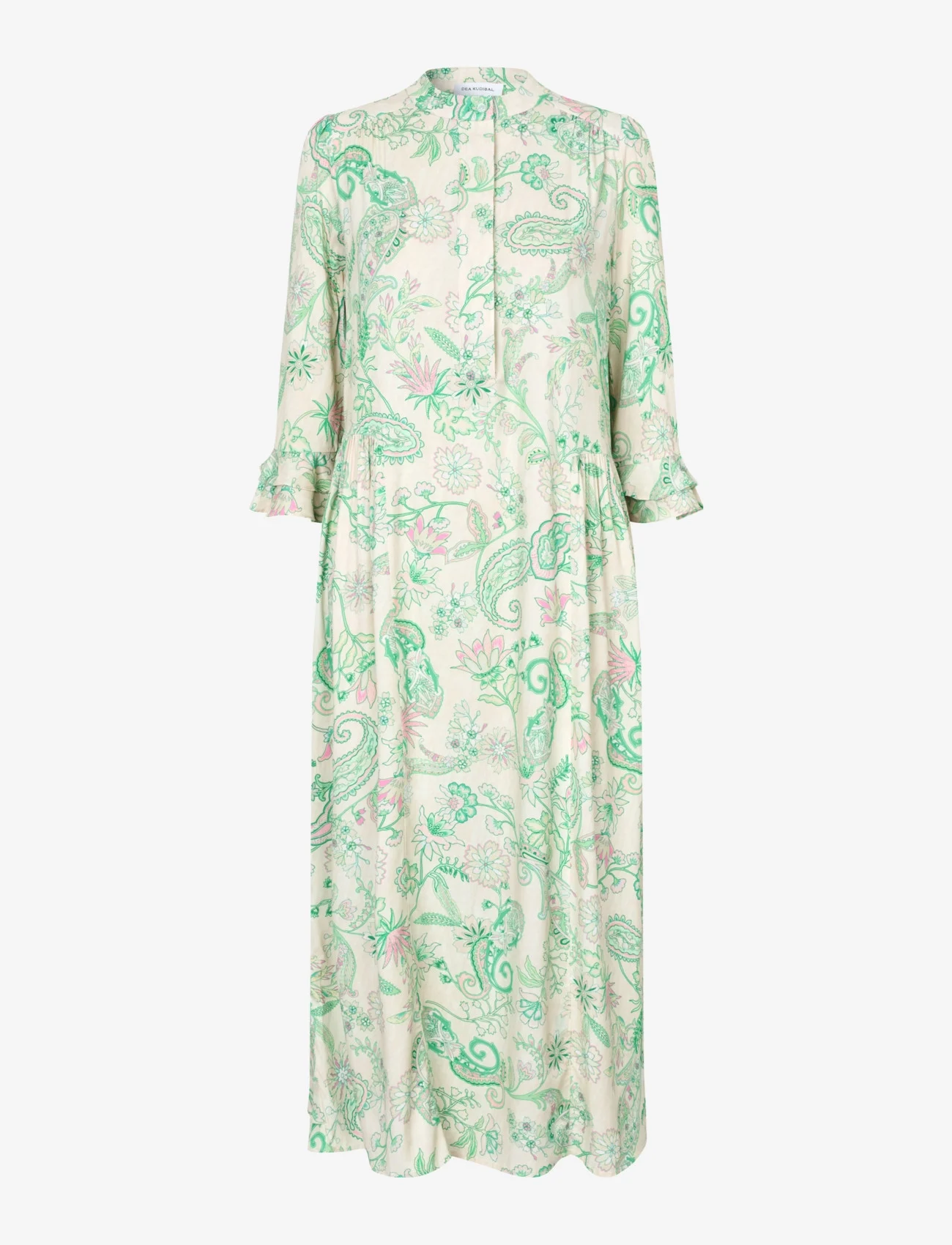 Dea Kudibal - ROSANNADEA EV - shirt dresses - paisley frog - 0