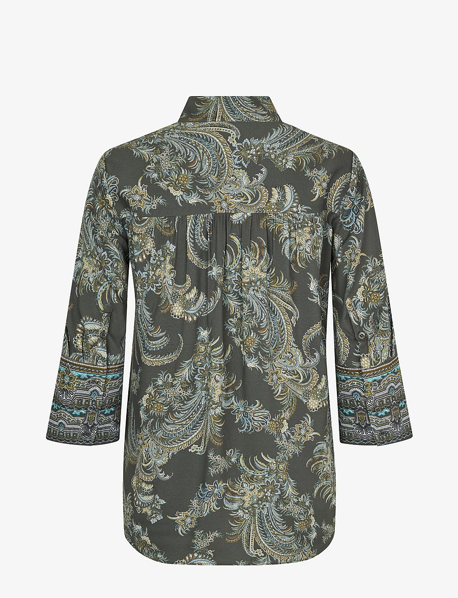 Dea Kudibal - KAMIDEA EV - long sleeved blouses - cachemir army - 2