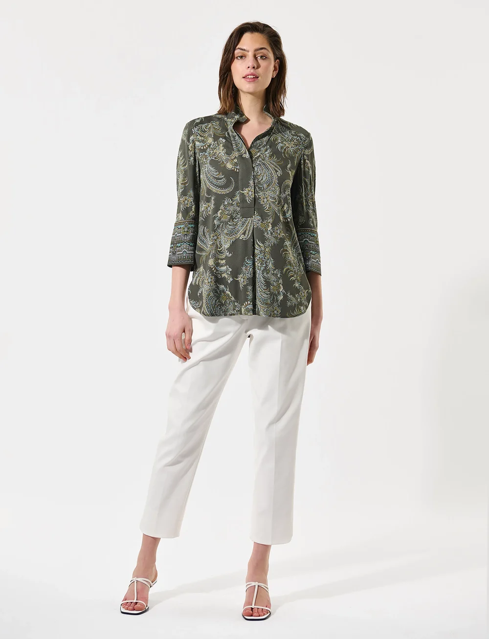 Dea Kudibal - KAMIDEA EV - pikkade varrukatega pluusid - cachemir army - 0