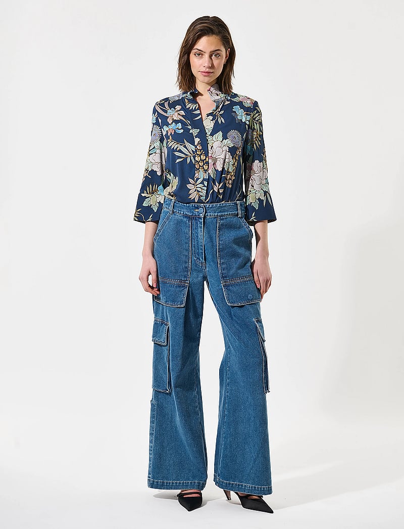 Dea Kudibal - KAMIDEA EV - pikkade varrukatega pluusid - mimosa blue - 0