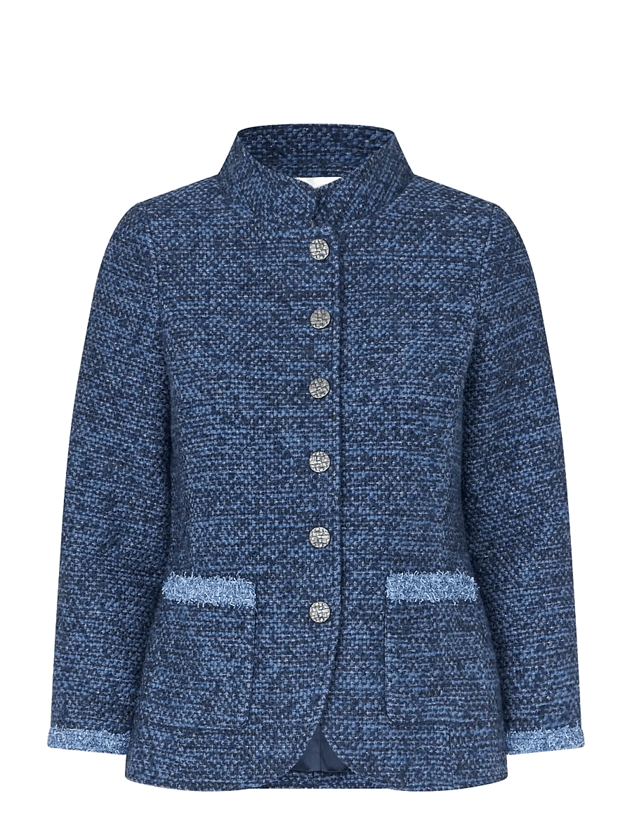Dea Kudibal - EMELDADEA NS - frühlingsjacken - lurex blue - 1